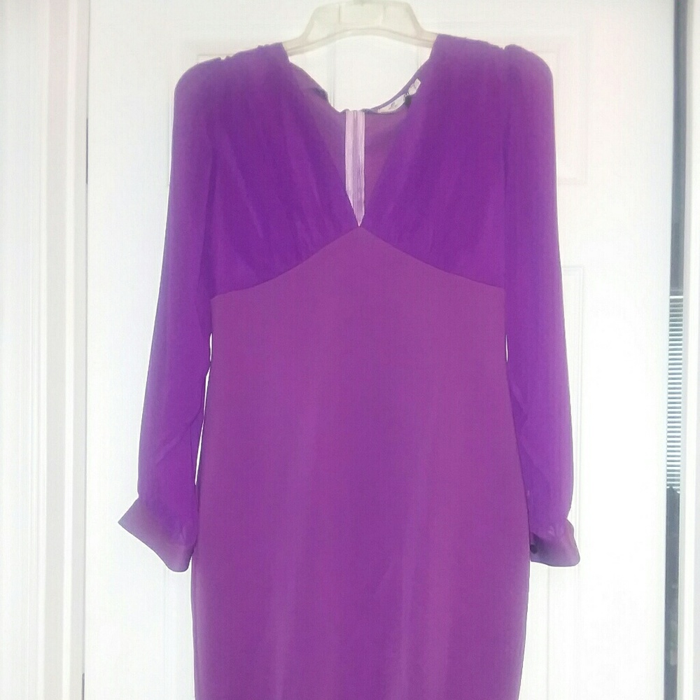 Purple dress